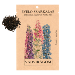 Évelő szarkaláb (Delphinium x cultorum „Pacific mixed”) 0,5g, ~220 mag