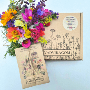 AJÁNDÉK KERTÉSZEKNEK – karton díszdobozban – 5 tasak, 21 gramm virágmag