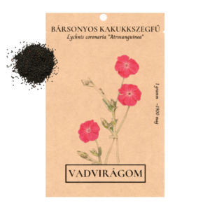 Bársonyos kakukkszegfű (Lychnis coronaria) 1g, ~1900 mag
