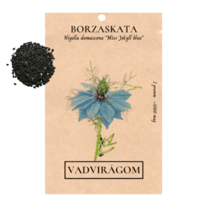 Borzaskata (Nigella damascena „Miss Jekyll blue”) 2g, ~1000 mag