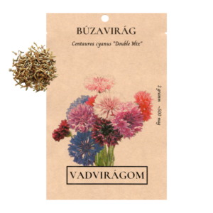 Búzavirág színkeverék (Centaurea cyanus „Double Mix”) mag 2g / 10g