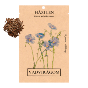 Házi len (Linum usitatissimum) 10g, ~1500 mag