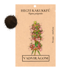 Hegyi kakukkfű (Thymus pulegioides) 0,25g, ~1600 mag