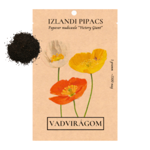Izlandi pipacs (Papaver nudicaule)  1g, ~7500 mag