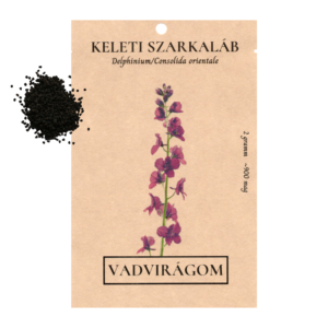 Keleti szarkaláb (Delphinium orientalis) 2g, ~900 mag