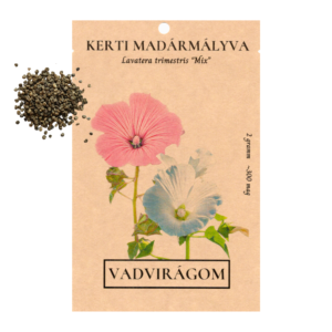 Kerti madármályva (Lavatera trimestris „Mix”) 2g, ~300 mag