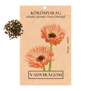 Körömvirág (Calendula officinalis „Touch of Red Buff”) 1g, ~140 mag