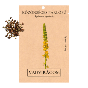 Közönséges párlófű (Agrimonia eupatoria) 1g, ~40 mag