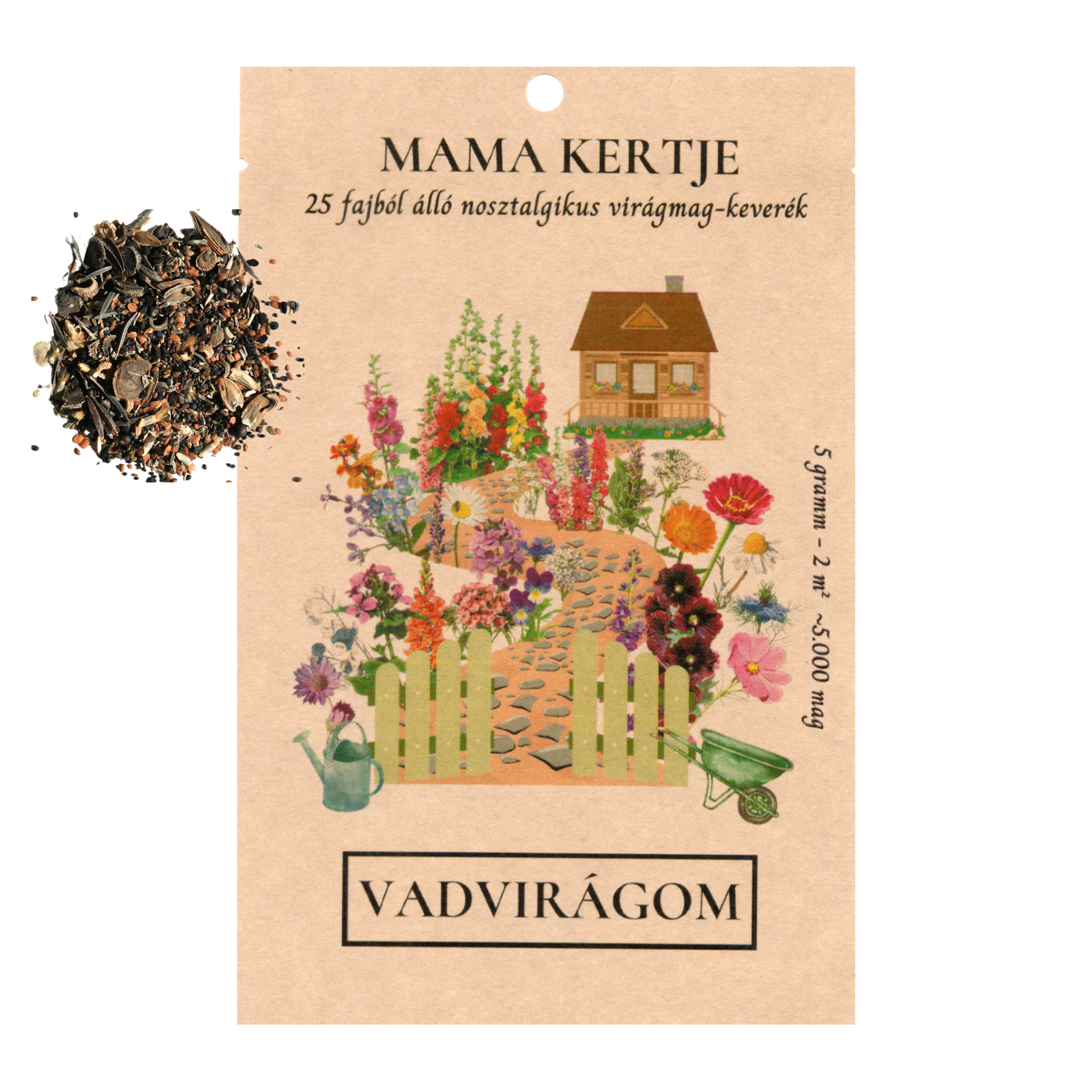 Mama kertje - nosztalgikus virágok régi parasztkertek virágai magkeverék