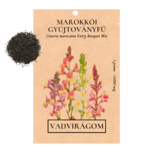 Marokkói gyújtoványfű (Linaria maroccana „Fairy Bouquet Mix”) 1g, ~15000 mag