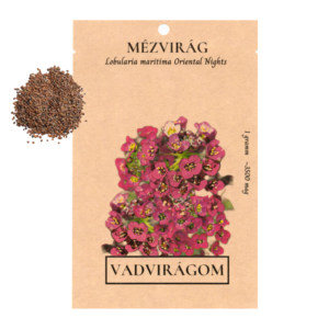 Mézvirág (Lobularia maritima „Oriental Nights”) 1g, ~3500 mag