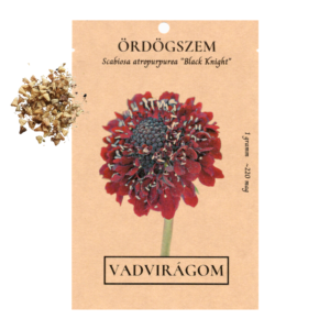 Ördögszem (Scabiosa atropurpurea „Black Knight”) 1g, ~220 mag