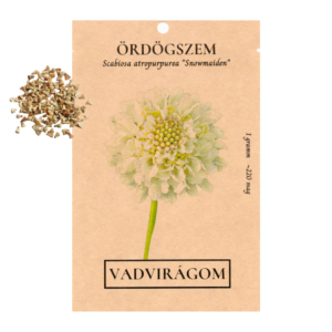 Ördögszem (Scabiosa atropurpurea „Snowmaiden”) 1g, ~220 mag