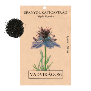 Spanyol katicavirág (Nigella hispanica) 1g, ~900 mag