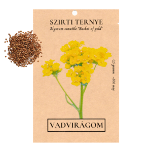 Szirti ternye (Alyssum saxatile „Basket of Gold”) 0,5g, ~500 mag