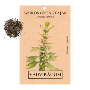 Szúrós gyöngyajak (Leonurus cardiaca) 1g, ~1000 mag