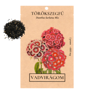 Törökszegfű (Dianthus barbatus) – 2 g, ~1800 mag