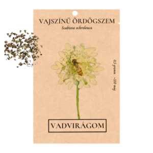 Vajszínű ördögszem (Scabiosa ochroleuca) 0,5g, ~350 mag